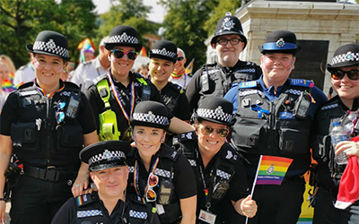 LGBT+ Photo of Officers